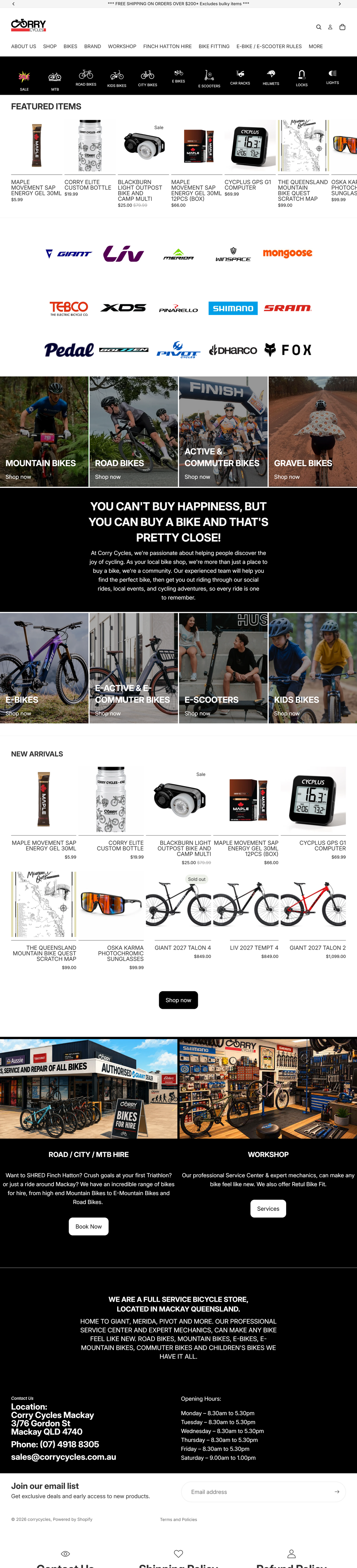 Corry Cycles