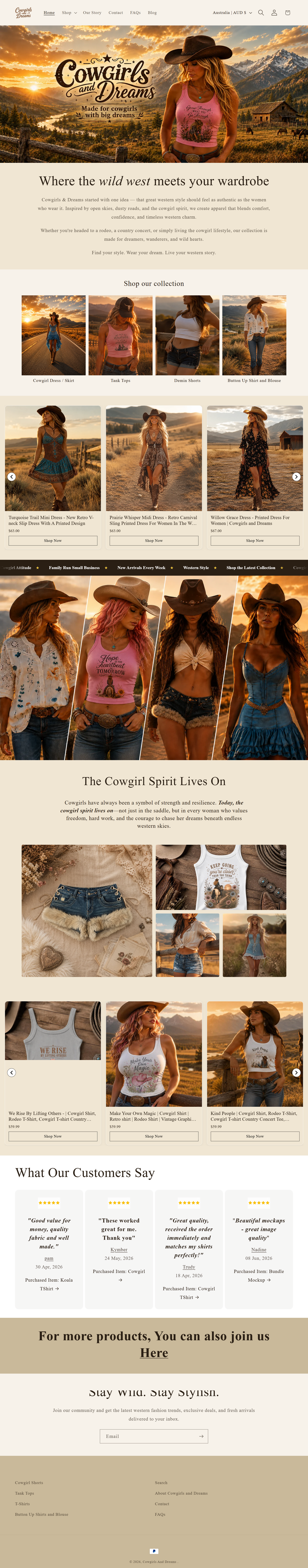Cowgirls and Dreams